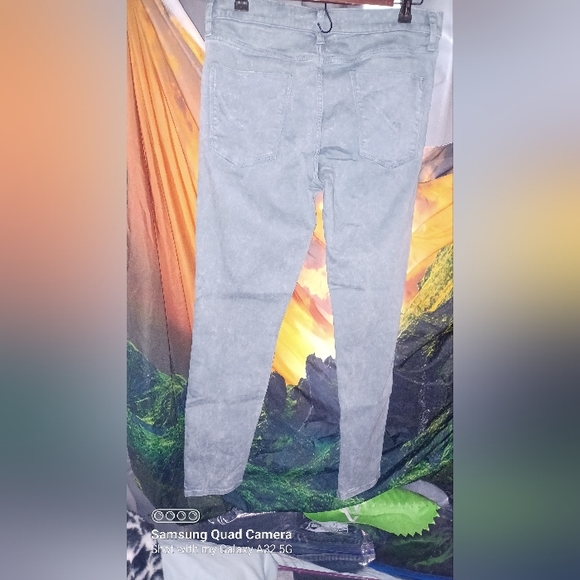 Hudson Womens Size 30 Super Skinny Stretch Lt.Teal (Marbled) - Picture 2 of 4